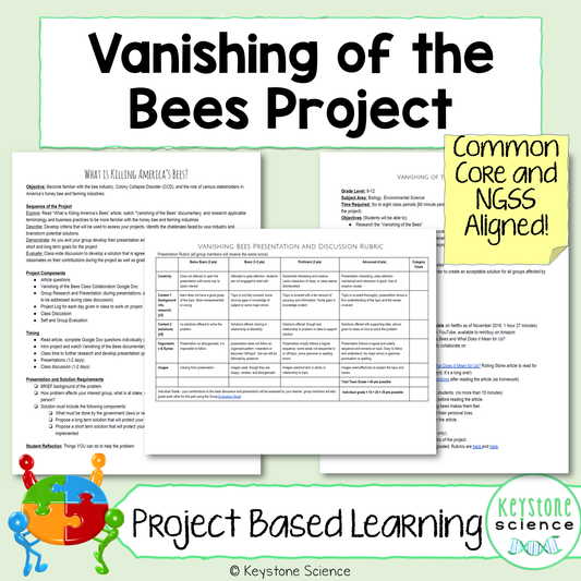 Honeybee Crisis Socratic Seminar Cross Curricular PBL Ecology Storyline