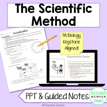 Scientific Method Experimental Design Inquiry Process PowerPoint & Guided Notes