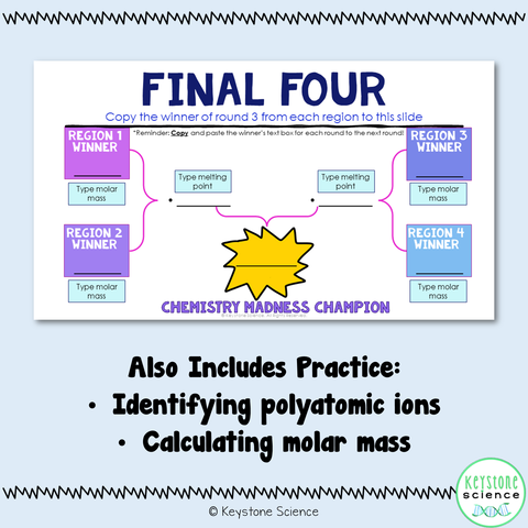 We're All Mad Here: Chemistry Madness to Engage Students 3