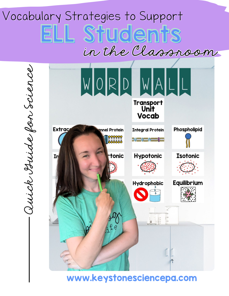 5 Creative Ways to Use Word Walls to Support ELL Students in Science 6